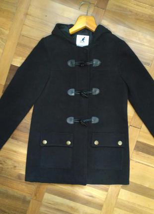 Брендовое женское пальто xs-s дафлкот, парка, куртка kangol