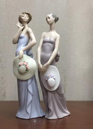 Фарфоровая статуэтка lladro «подружка невесты».8 фото