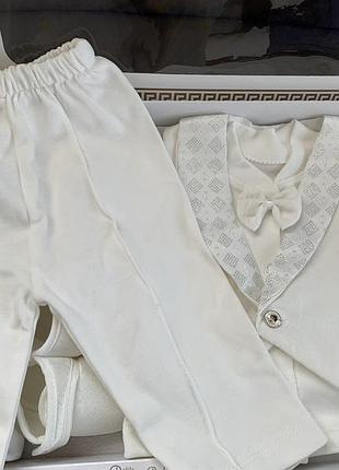 Комплект для хлопчика 0-3 міс, хрещения