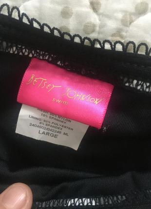 Плавки низ трусики  от купальника betsey johnson3 фото