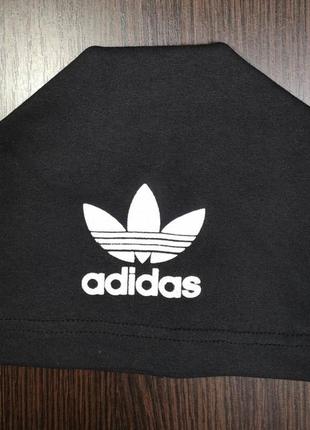 Черная спортивная шапка унисекс весна-осень adidas