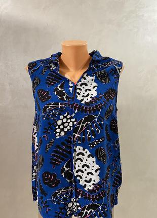 Cecil 🦋💙блуза в абстрактный цветочный принт//блуза жіноча