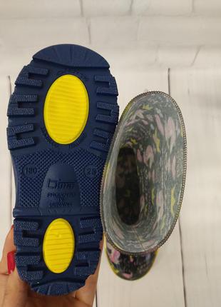 Детские резиновые сапоги резинові гумові чоботи4 фото