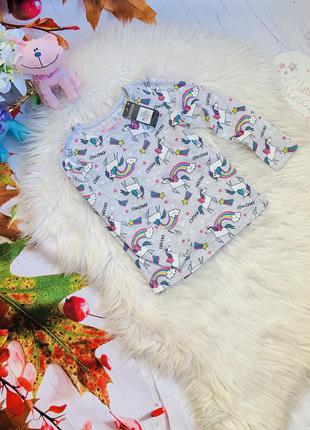 Новый красивый реглан primark малышке 3-4 года