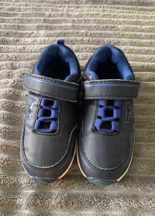 Кроссовки на мальчика lipilu синие с мигалками5 фото
