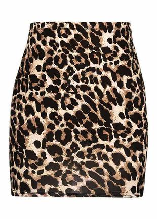 Стильная леопардовая юбка от h&m