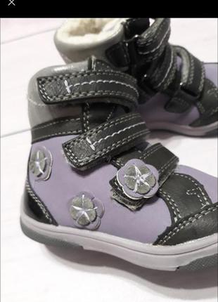Термо черевики чоботи хайтопы на липучках еврозима7 фото