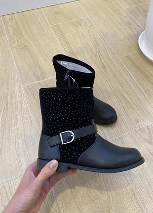 Демісезонні чоботи gymboree us 1 eu 31-32