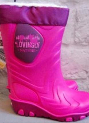 Детские резиновые сапоги 25р германия