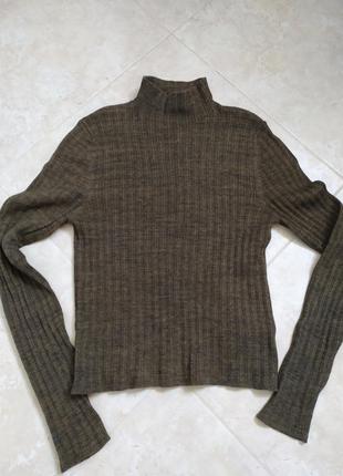 Водолазка " лапша" хакки new look ,m,s