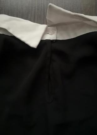 Черная шифоновая блузка atmosphere3 фото