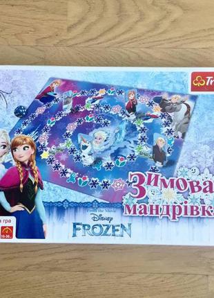 Настольная игра "зимняя прогулка" trefl польша/м/ф disney холодное сердце2 фото