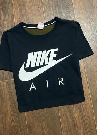 Женская крутая оригинальная футболка топик nike air размер xs1 фото