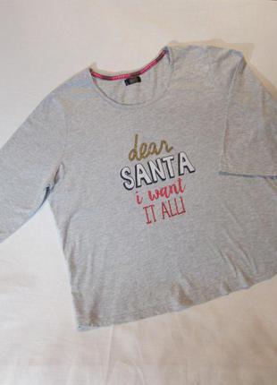 Футболка с принтом  f&f акция 1+1=3