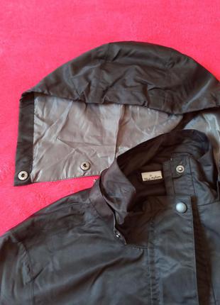 Черная куртка, плащ, ветровка blue motion, размер s5 фото