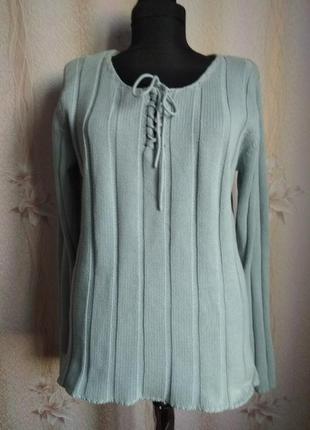 Стильный женский свитер best connection, хлопок, р. 40/42 евро - наш р. 486 фото