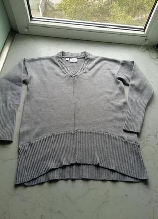 Теплый хлопковый свитер bonprix размер 36/38