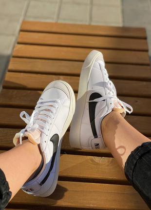 Nike blazer low "77 vintage white5 фото