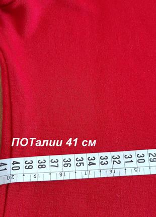 Красная блузка , кофточка с рукавом 3/4. вискоза/ от английского бренда  one by one9 фото