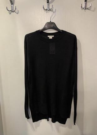 Жіночий чорний джемпер h&m, розмір xs