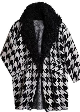 Шикарное пальто с шерстью альпаки и отложным воротником турция отличное качество3 фото