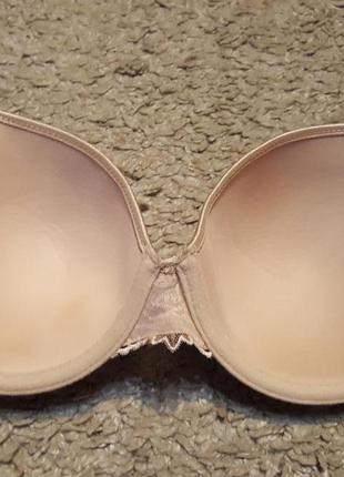 Оригинал.элитный,фирменный,гладкий бюстгальтер с мягкой чашкой chantelle