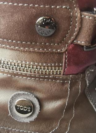 Tod's ботинки, кроссовоки,кожа, замша, текстиль6 фото