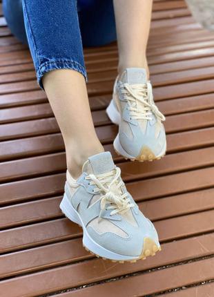 Кросівки new balance 327 undyed1 фото