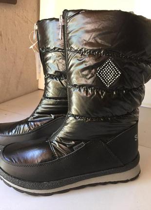 Зимові чоботи для дівчинки розмір 36 37 нові