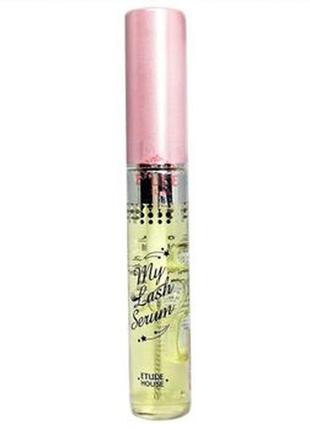 Лечебная сыворотка для ресниц etude house my lash serum для роста и укрепления корея2 фото