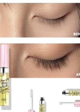 Лечебная сыворотка для ресниц etude house my lash serum для роста и укрепления корея3 фото