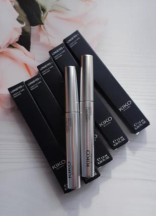 Longeyes plus active mascara kiko milano! черна туш kiko, туш кіко!