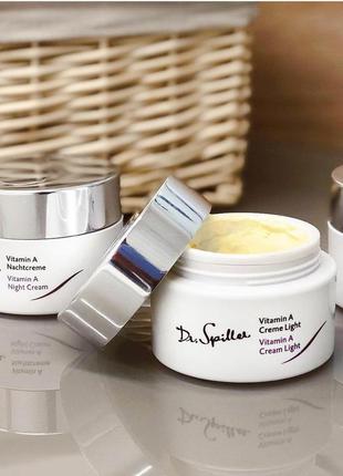 Крем для лица дневной легкий dr. spiller vitamin a light cream