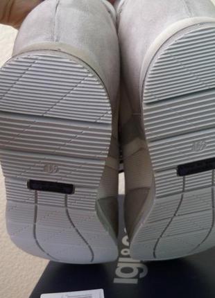 Новенькі шкіряні снікерси від італійського бренду igi&co на теплу погоду2 фото