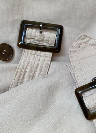 Тренч бежевый 5