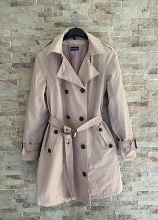 Тренч бежевый 9