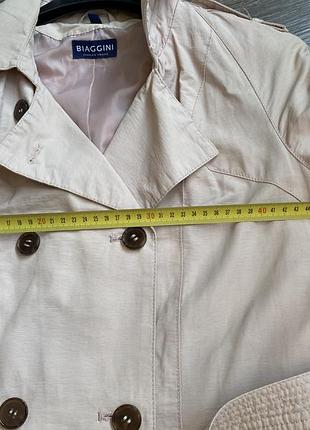 Тренч бежевый 6