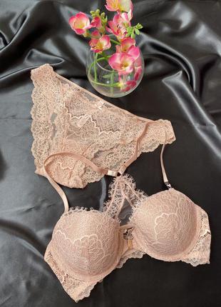 Комплект білизни, лиф, ліф, бра, бюст, бра. 75с victoria's secret виктория сикрет