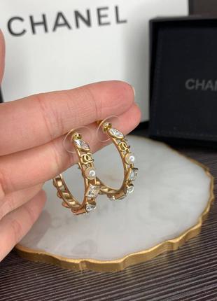 Брендовые серьги люкс качества