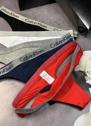 Набор нижнего белья стринги женские calvin klein radiant2 фото