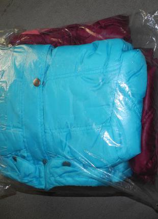Стильна куртка, весна-осінь, унісекс, розмір 104/1108 фото