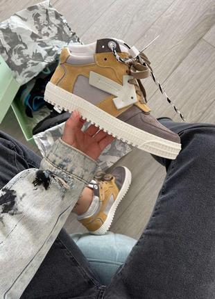 Кеды off-white low "off-court" sneakers 36-45