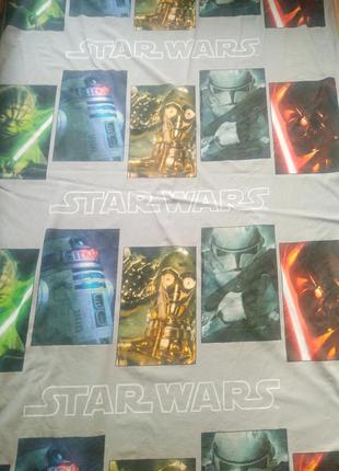 Підодіяльник зоряні війни/star wars/оригінал 100% котон/ підодіяльник