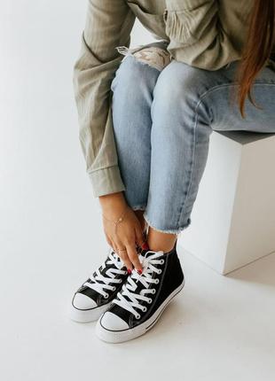 Жіночі кеди converse chuck taylor all star hi3 фото