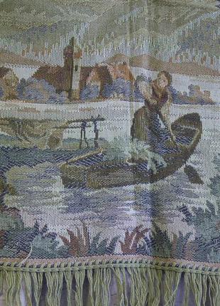 Старинный гобелен, коврик гдр