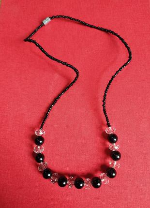 Бусы стекло