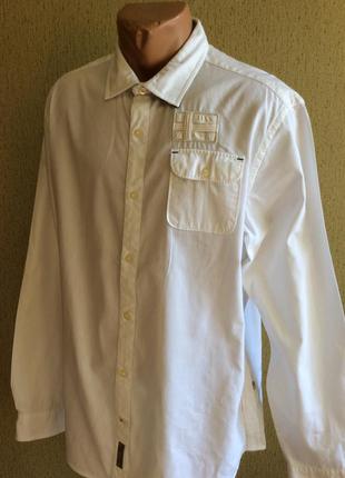Чоловіча сорочка napapijri р xxl(l-xl) slim fit