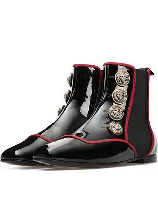 Dolce&gabbana кожаные челси