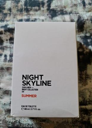 Zara night skyline summer 80ml edt2 фото