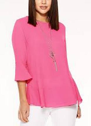 Новая блузка с укороченным рукавом quiz размер 14